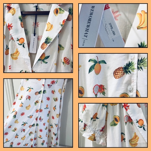 WEWOREWHAT- Bella Midi Dress W/Out Belt (NWT) - Picture 3 of 12